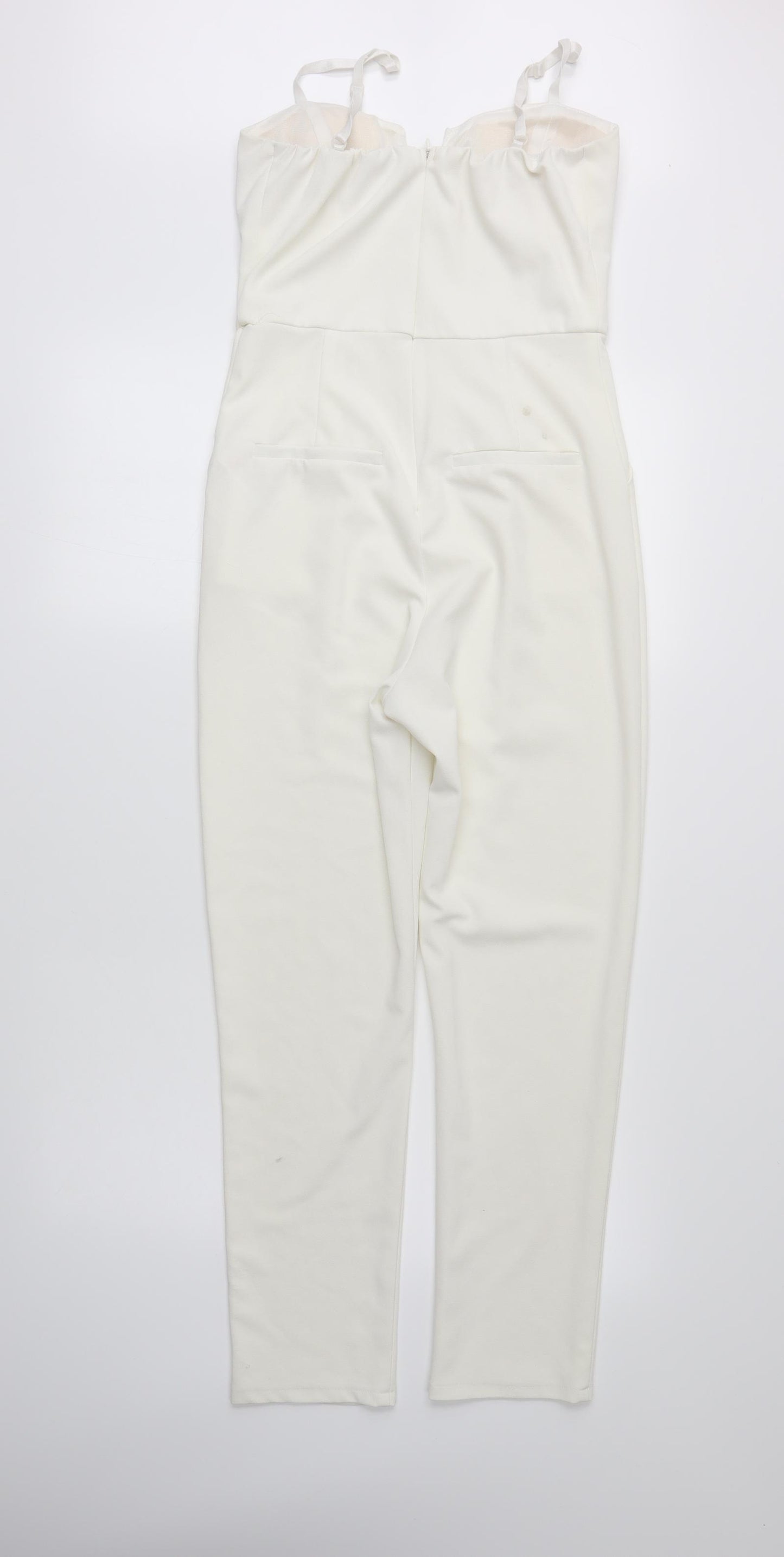 pretty little  Thing Womens White   Jumpsuit One-Piece Size 10 L38 in