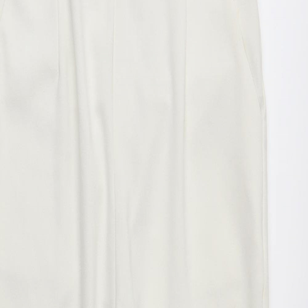 pretty little  Thing Womens White   Jumpsuit One-Piece Size 10 L38 in