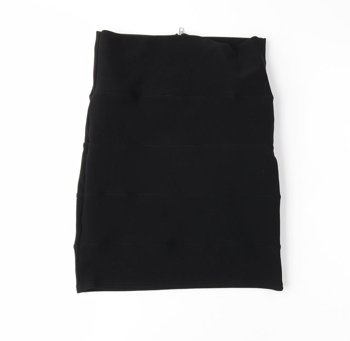 Preworn Womens Black   Mini Skirt Size 8