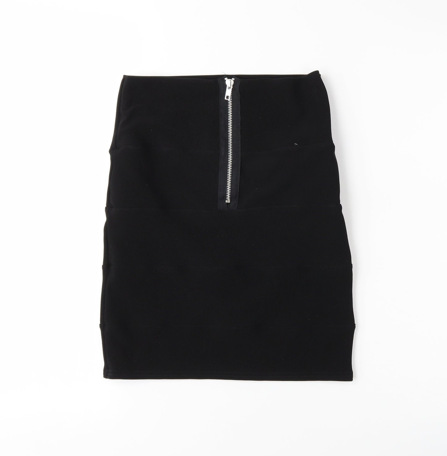 Preworn Womens Black   Mini Skirt Size 8