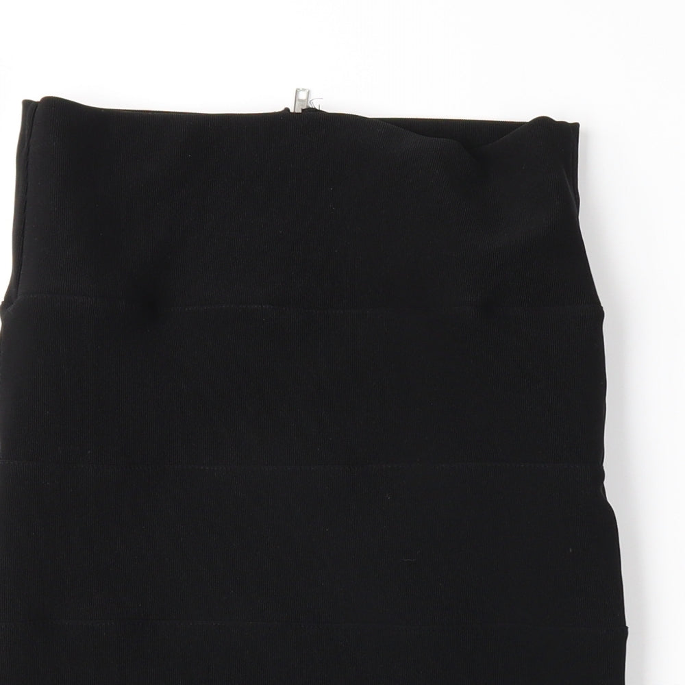 Preworn Womens Black   Mini Skirt Size 8