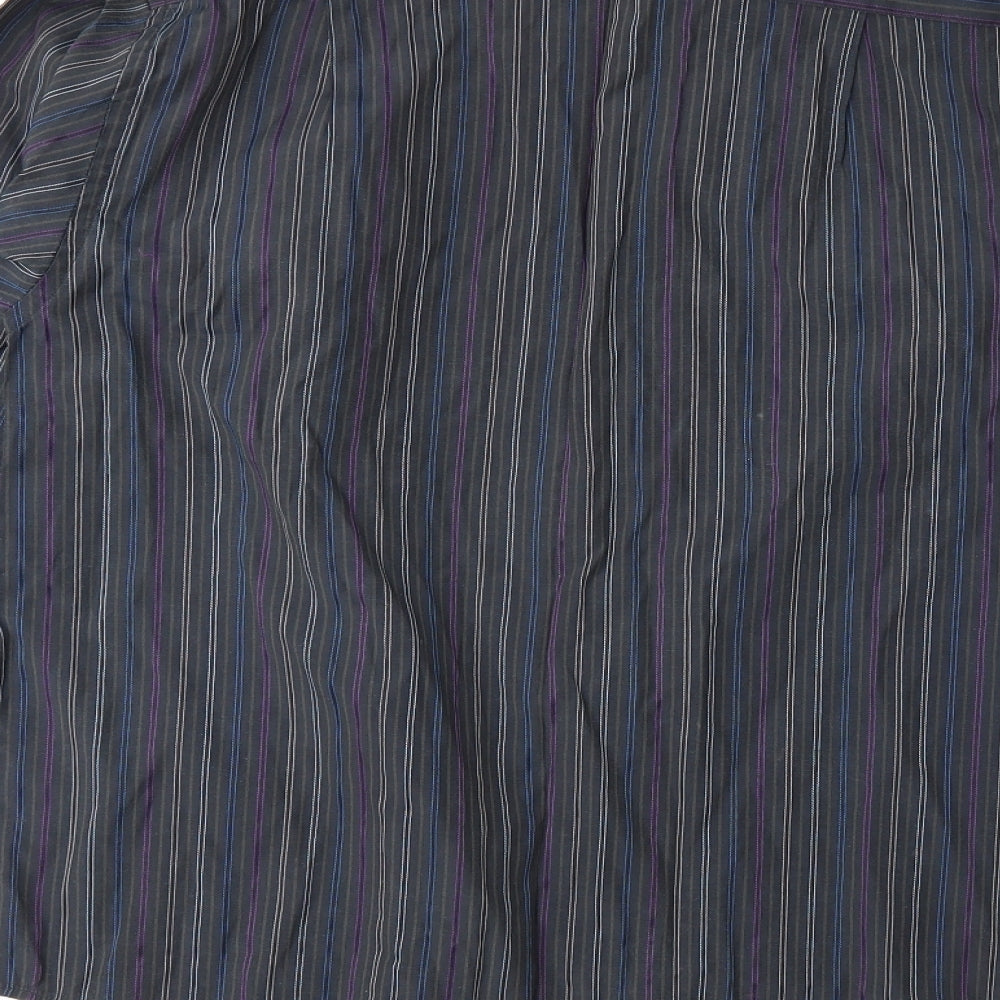 ben smith Mens Grey Polka Dot   Button-Up Size S