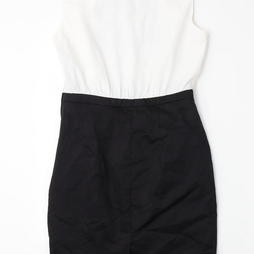 H&M Womens Black   Pencil Dress  Size 8