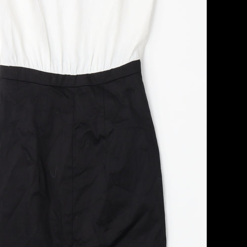 H&M Womens Black   Pencil Dress  Size 8