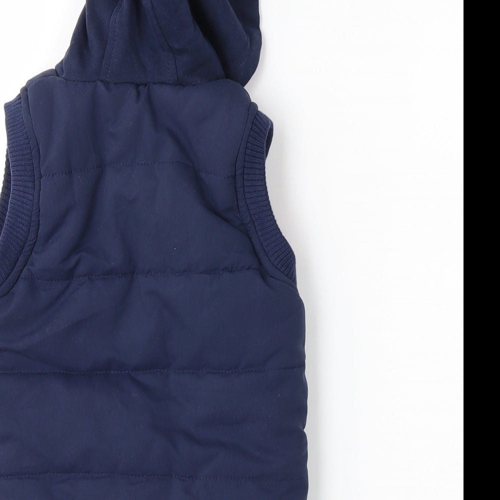 Disney Baby Boys Blue   Gilet Coat Size 6-9 Months