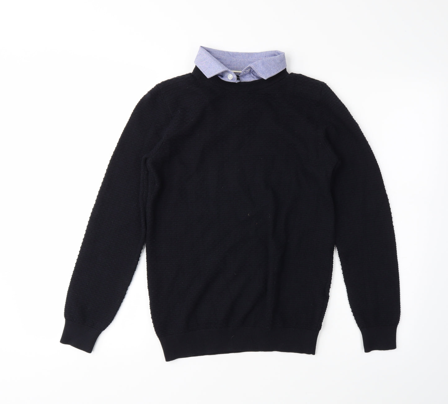 NEXT Boys Blue   Pullover Jumper Size 10 Years