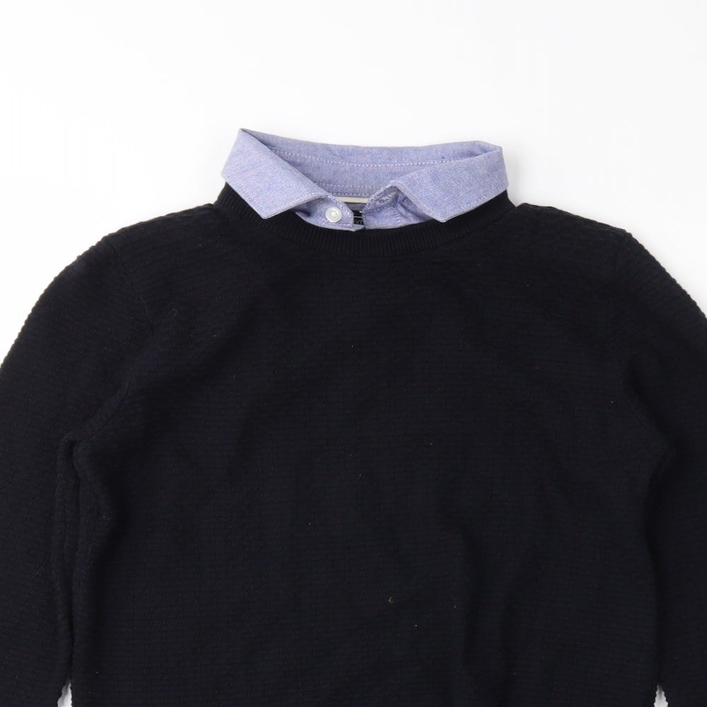 NEXT Boys Blue   Pullover Jumper Size 10 Years