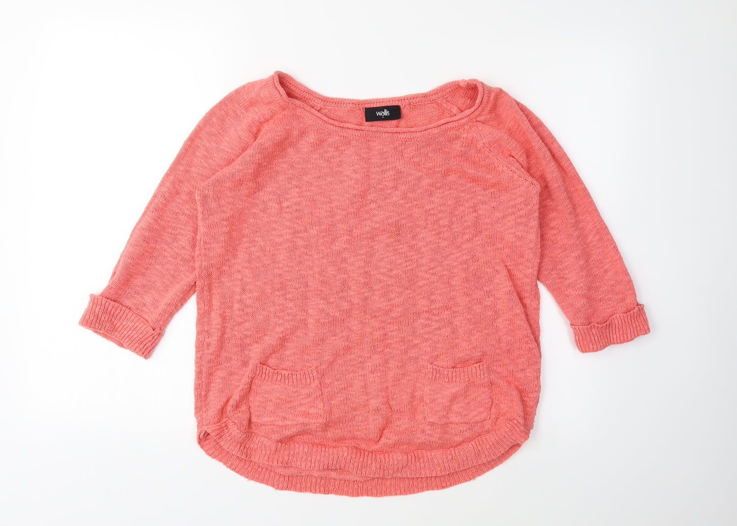 Wallis Womens Pink   Pullover Jumper Size S