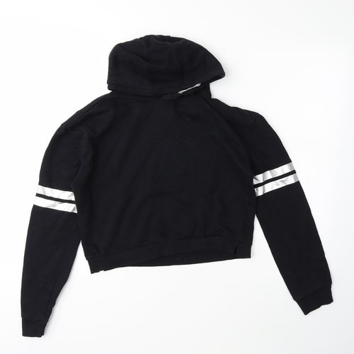 Miss E-vie Girls Black   Pullover Hoodie Size 13-14 Years