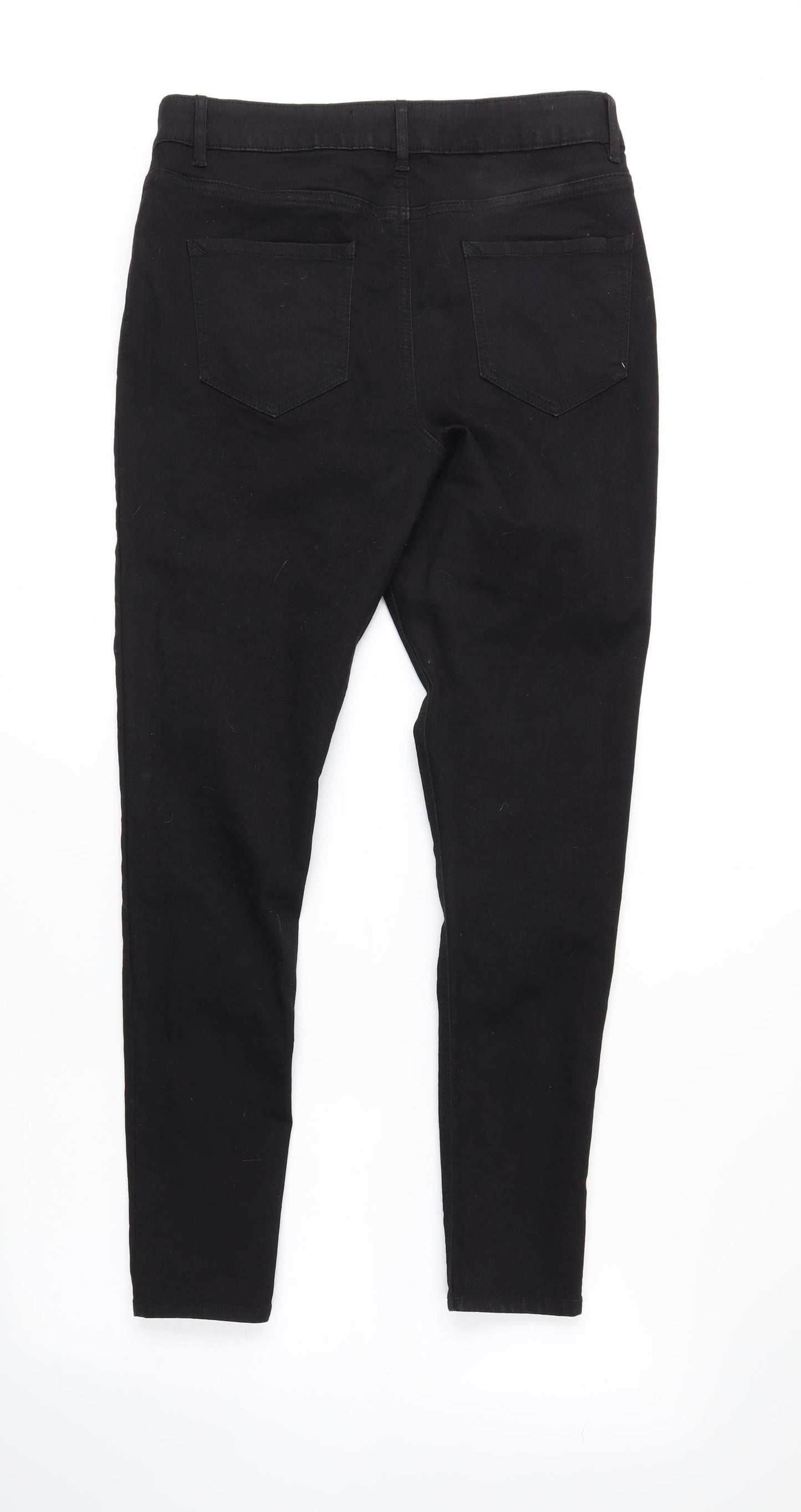 George Womens Black   Skinny Jeans Size 12 L29 in