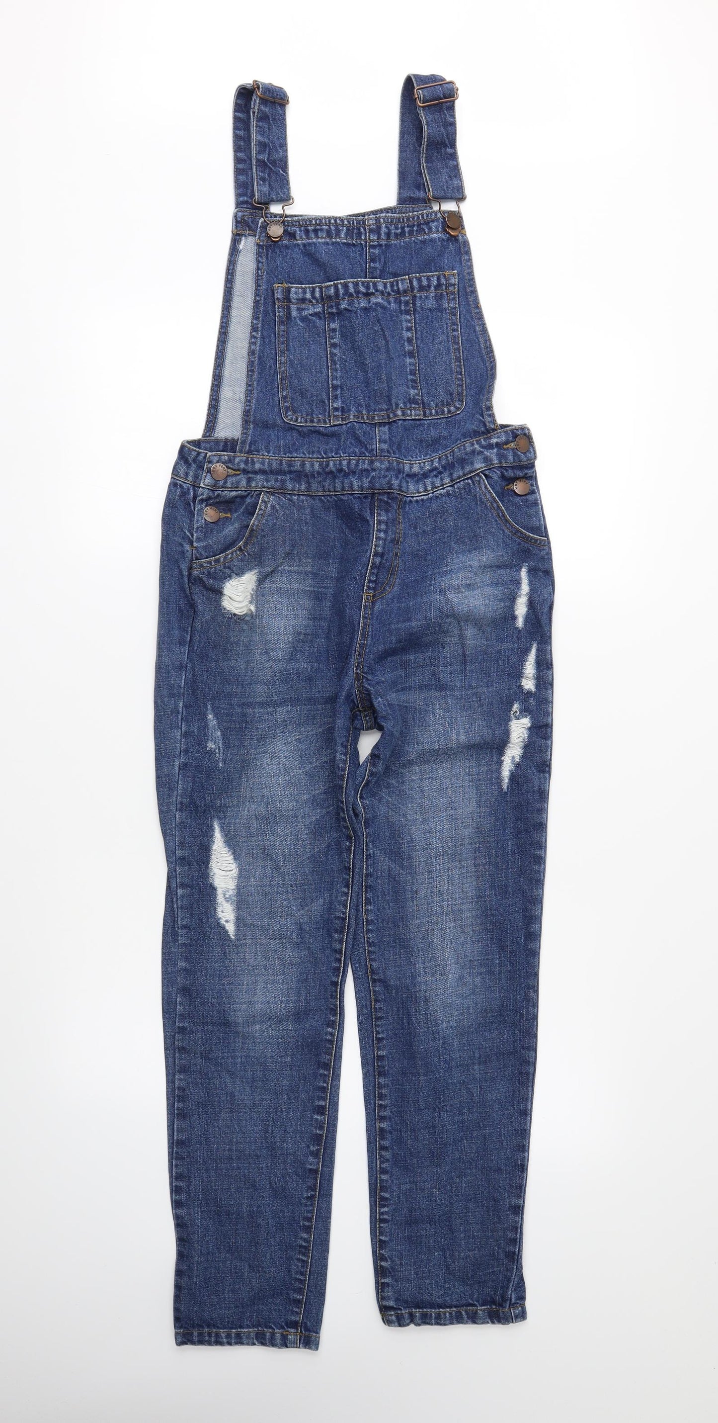 Very Girls Blue   Dungaree One-Piece Size 12 Years