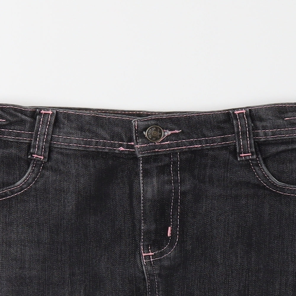 Henleys Girls Grey   Straight & Pencil Skirt Size 6 Years