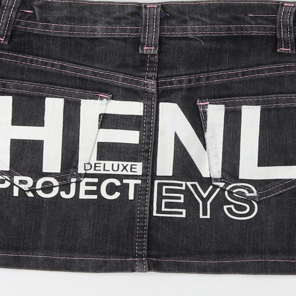Henleys Girls Grey   Straight & Pencil Skirt Size 6 Years