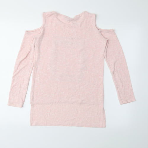Boohoo Girls Pink   Basic Blouse Size 11-12 Years