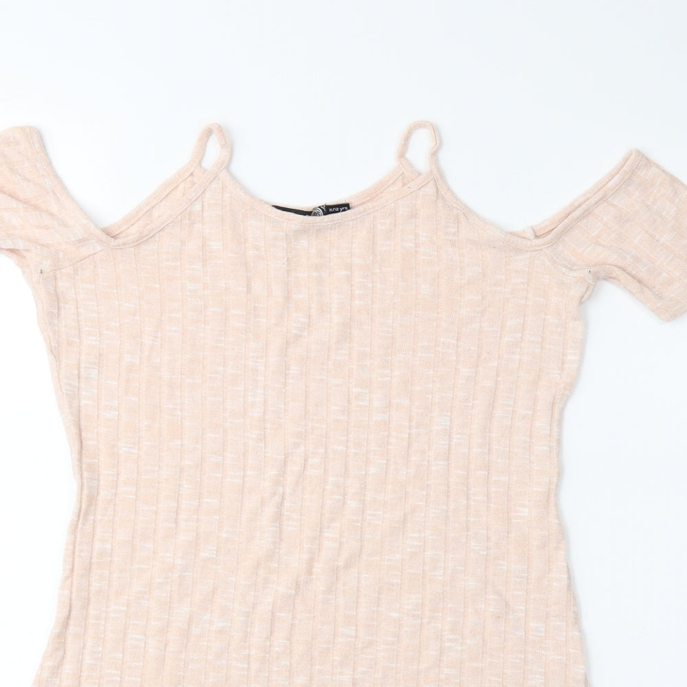 Boohoo Girls Pink   Mermaid  Size 11-12 Years
