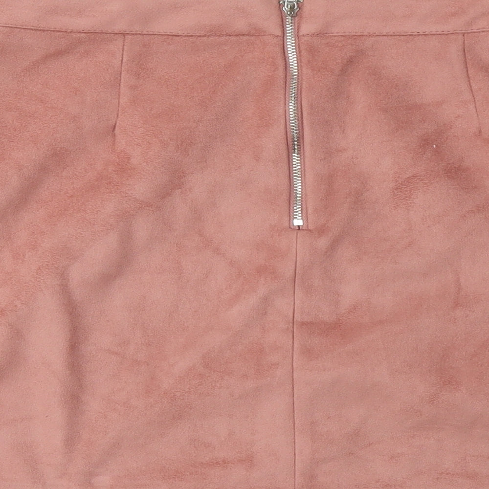 Primark Womens Pink   Straight & Pencil Skirt Size 10