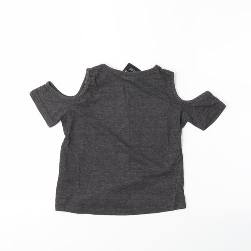 Primark Girls Grey   Basic Casual Size 7-8 Years  - Reversible Sequins