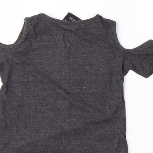 Primark Girls Grey   Basic Casual Size 7-8 Years  - Reversible Sequins