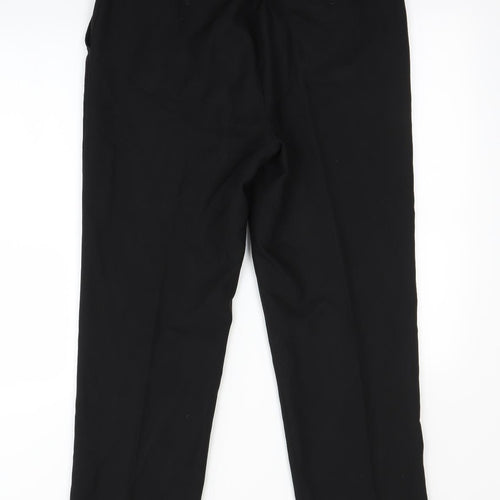 Skopes Mens Black   Dress Pants Trousers Size S L29 in
