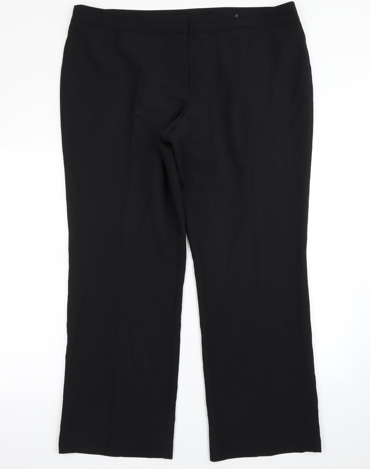 F&F Womens Black   Dress Pants Trousers Size 20 L27 in
