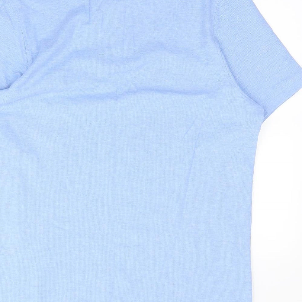 m&S Mens Blue    Polo Size XL