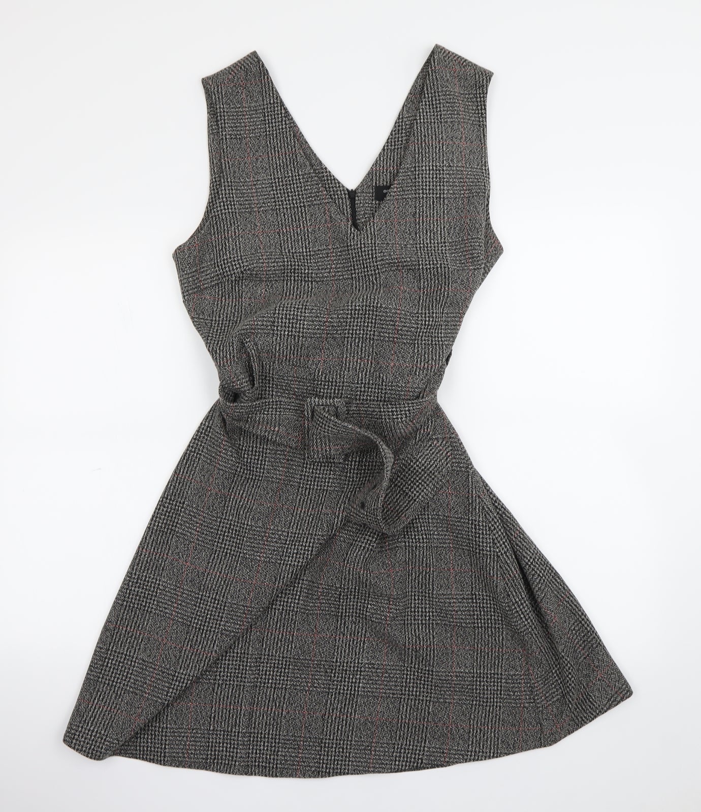 Dorothy Perkins Womens Grey   Fit & Flare  Size 12