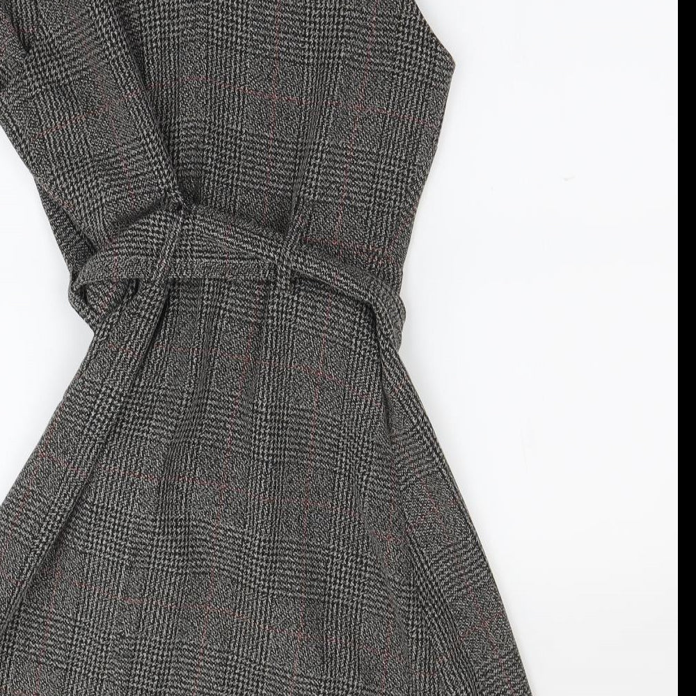 Dorothy Perkins Womens Grey   Fit & Flare  Size 12