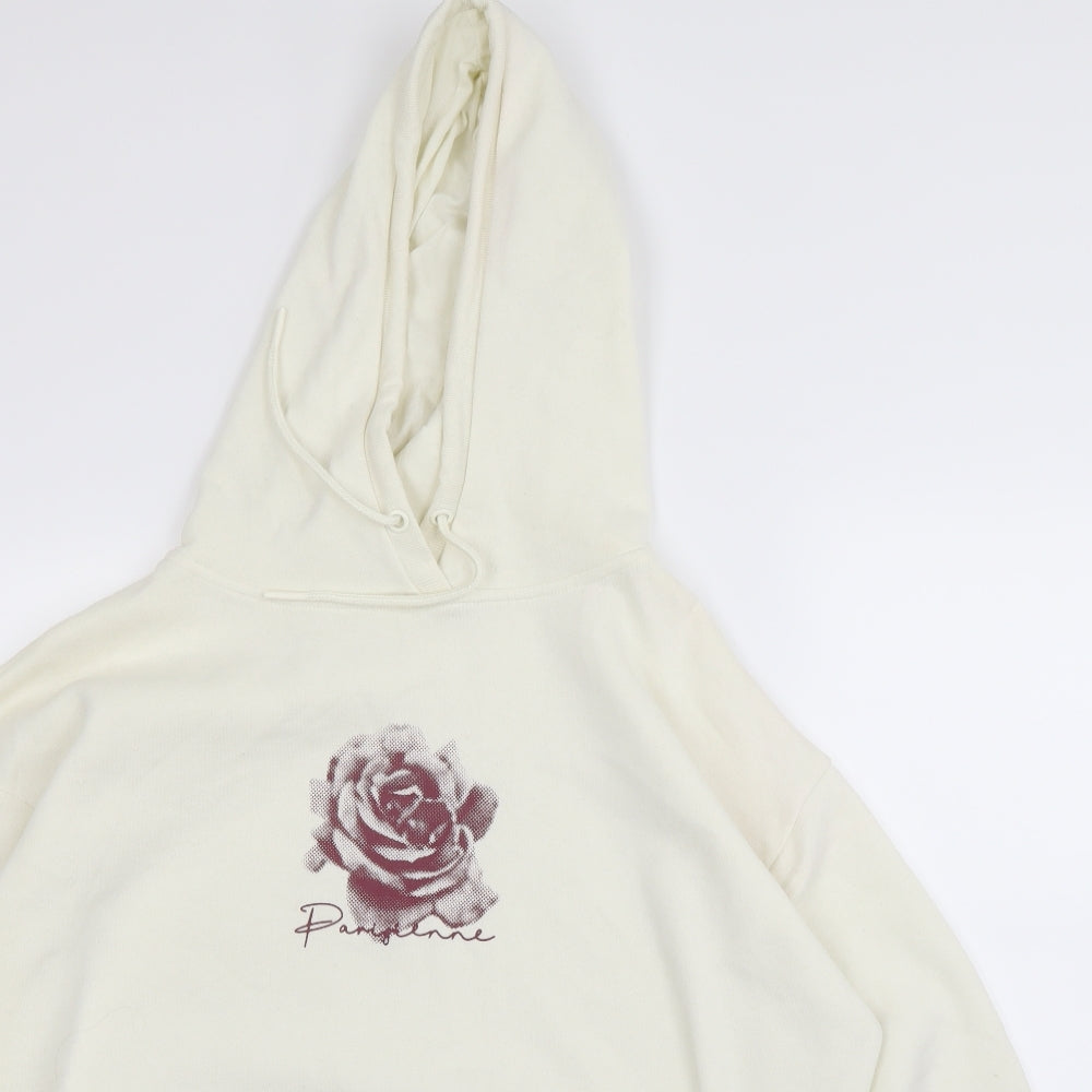 Primark Womens Ivory   Pullover Hoodie Size 12