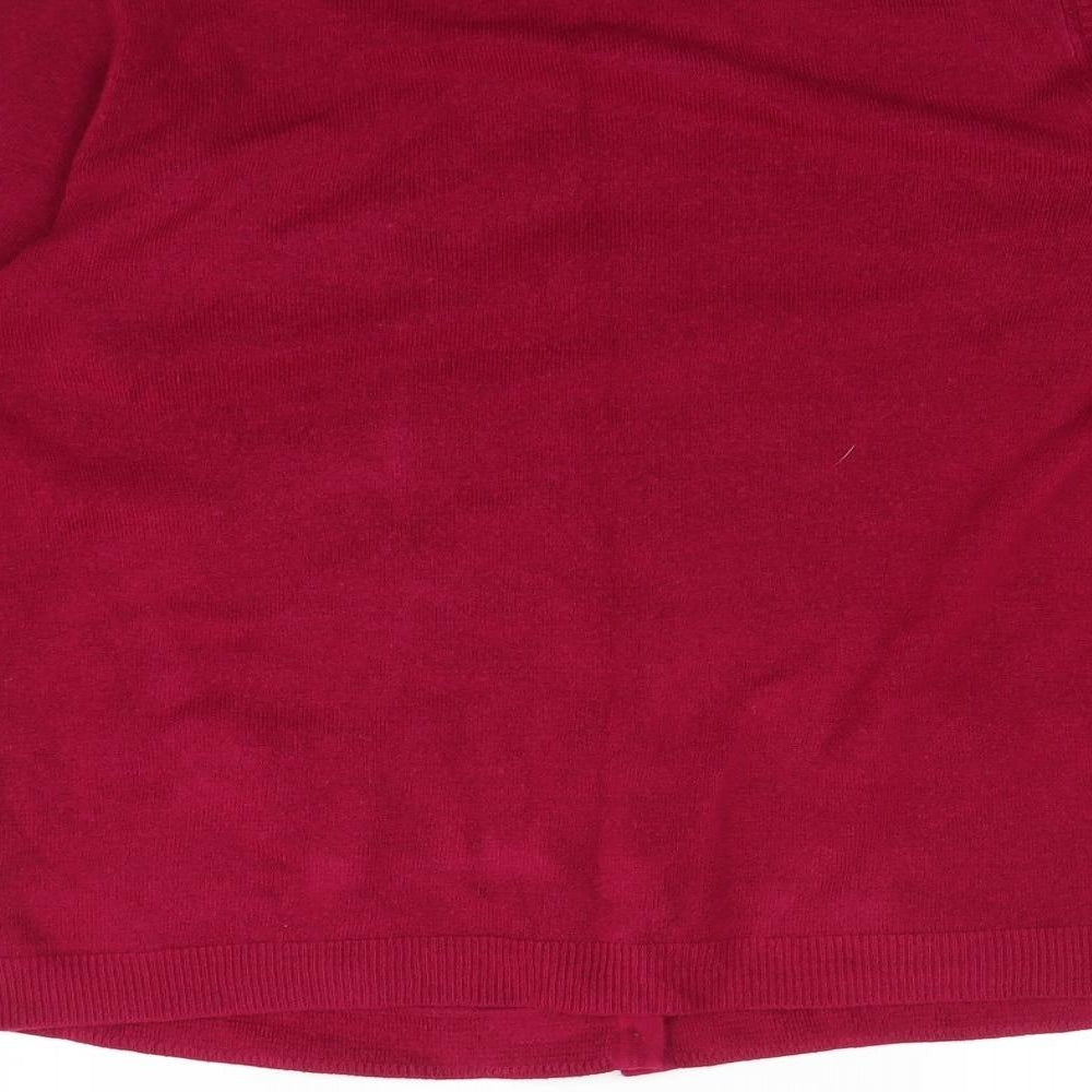 Maine Womens Purple   Cardigan Jumper Size 14