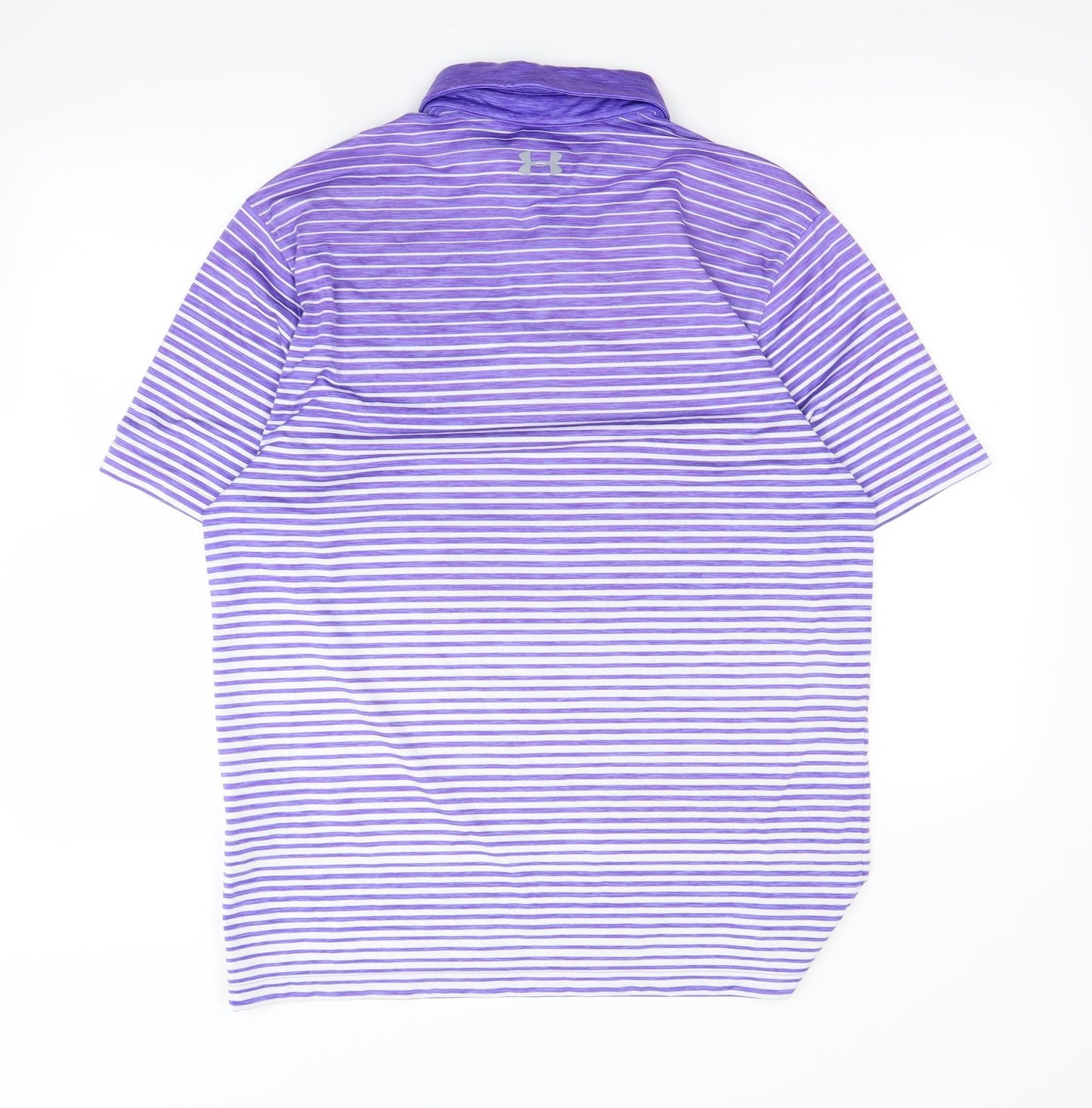 under Mens Purple    Polo Size L
