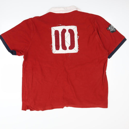 George Mens Red    T-Shirt Size 2XL