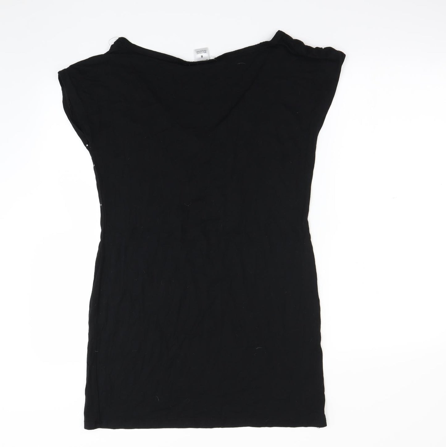 Preworn Womens Black   Basic Tank Size 8