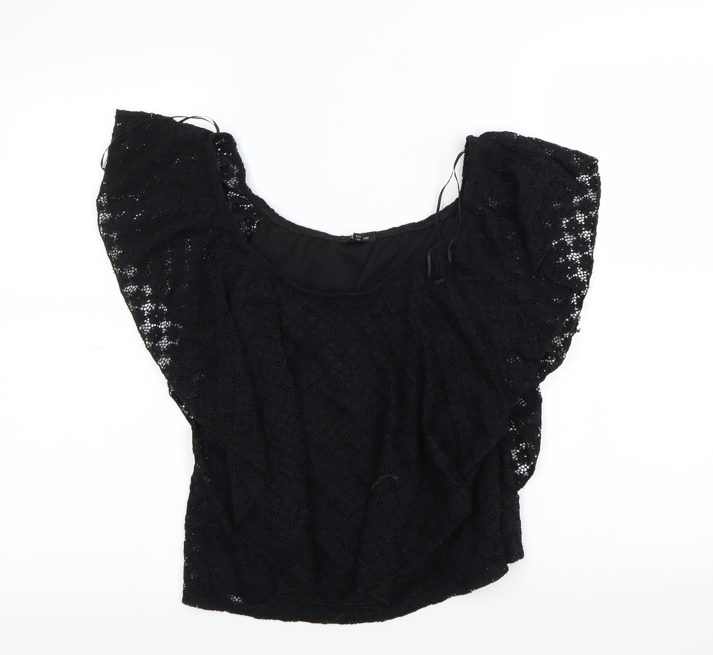 River Island Womens Black   Basic Tank Size 12