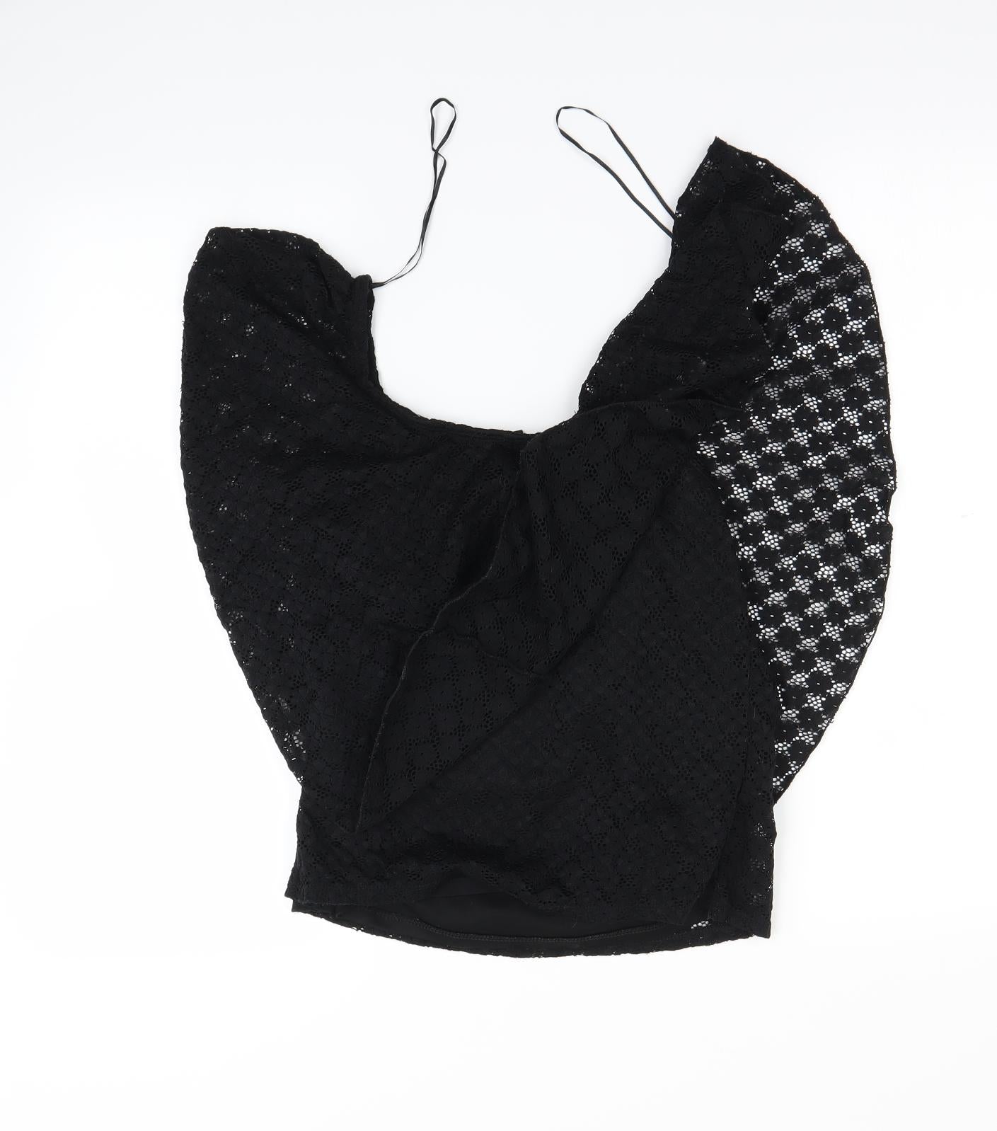 River Island Womens Black   Basic Tank Size 12