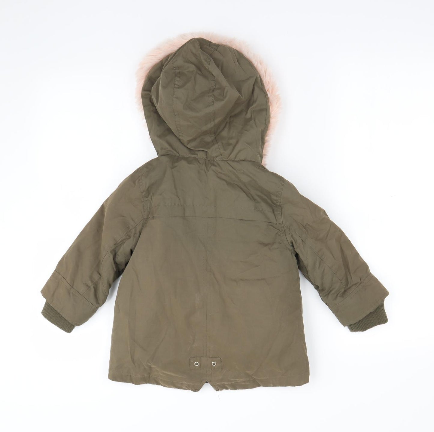 F&F Girls Green   Jacket Coat Size 2 Years
