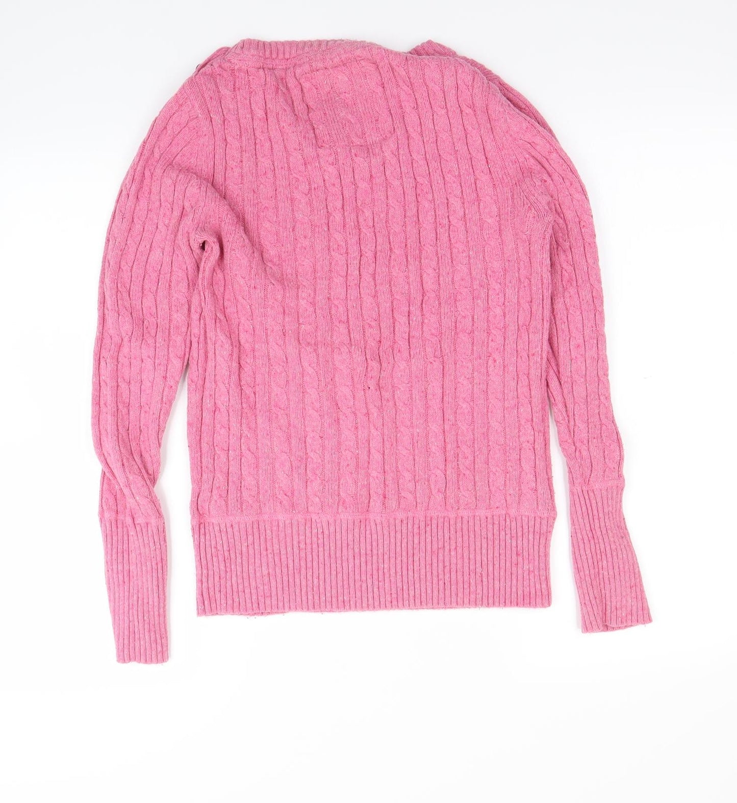 Superdry Womens Pink   Pullover Jumper Size L