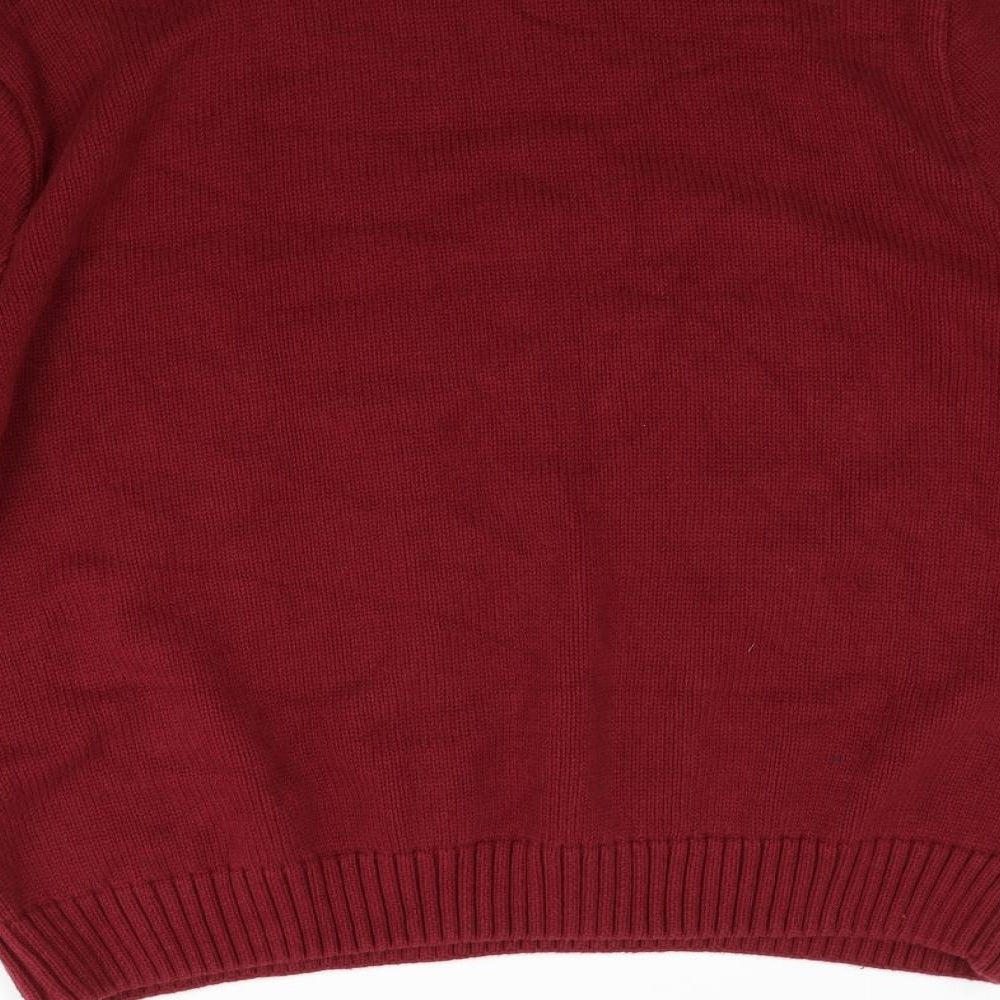 TU Mens Red   Pullover Jumper Size XL