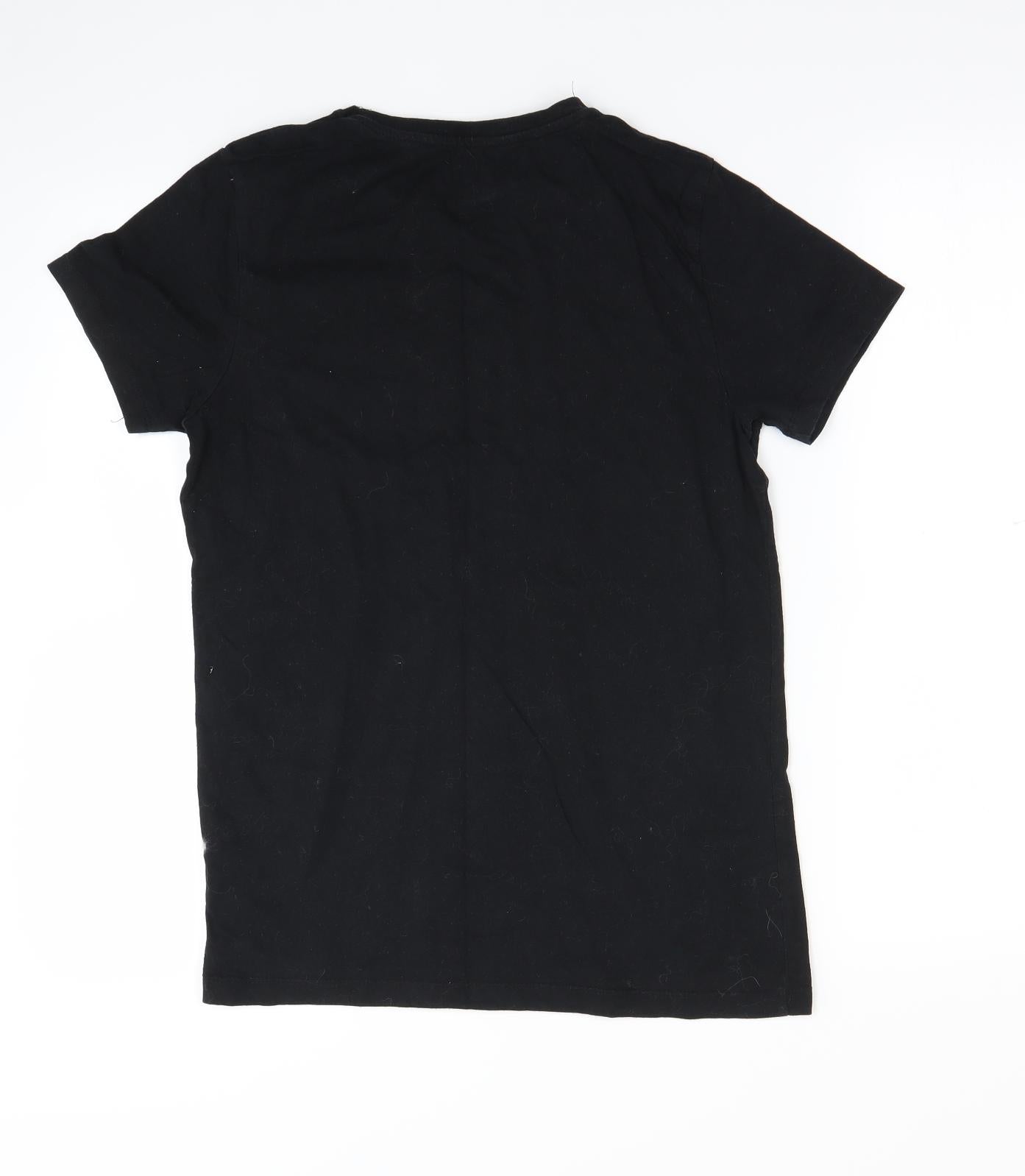Fortnite Boys Black   Basic T-Shirt Size 12 Years  - Fortnite