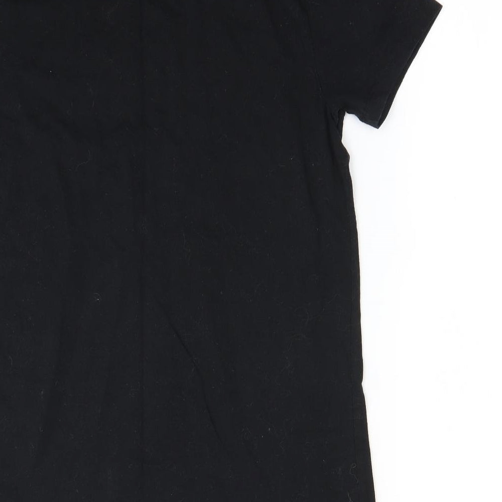 Fortnite Boys Black   Basic T-Shirt Size 12 Years  - Fortnite