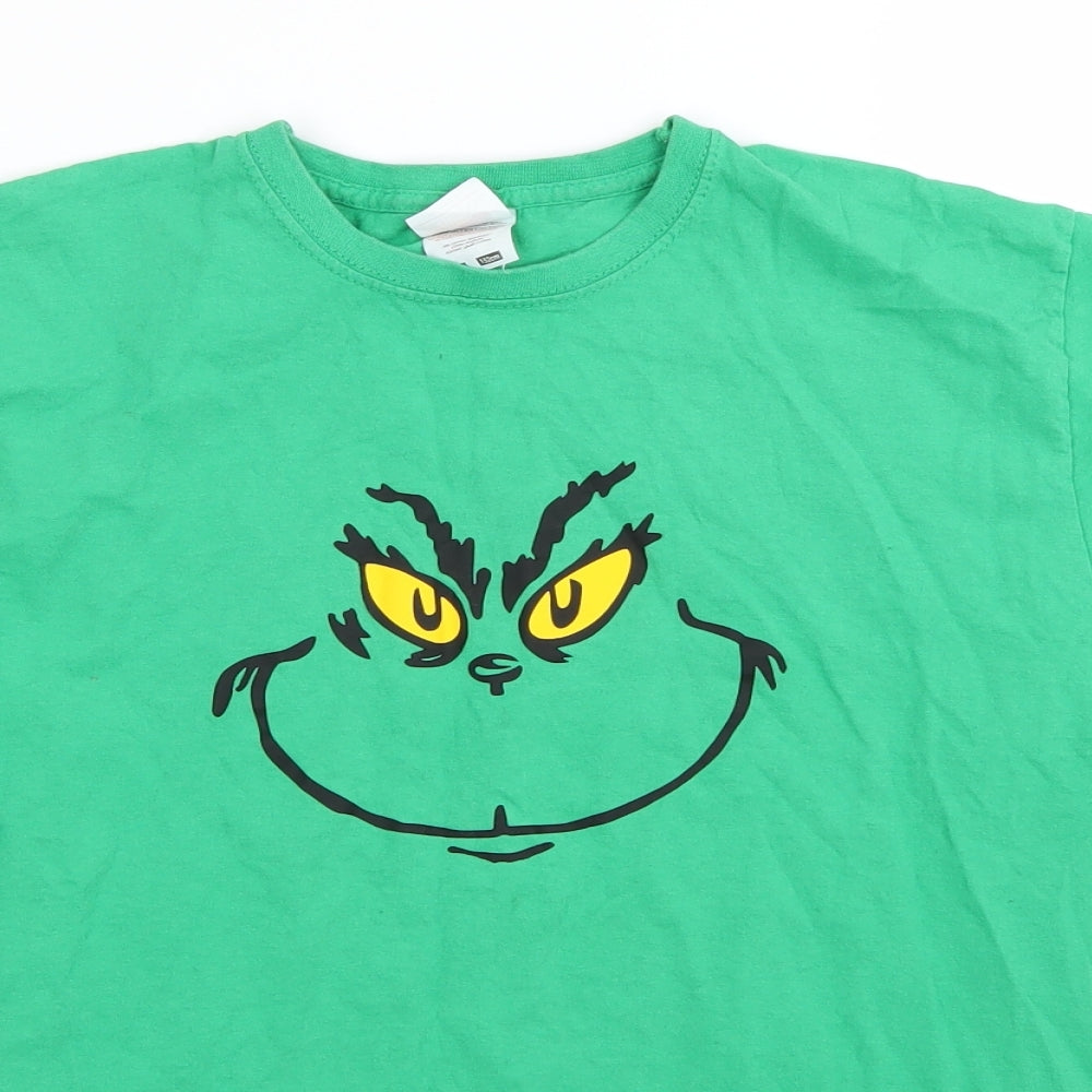 Fruit of the Loom Boys Green   Basic T-Shirt Size 12 Years