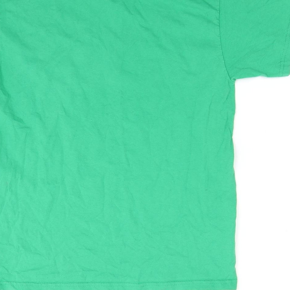 Fruit of the Loom Boys Green   Basic T-Shirt Size 12 Years