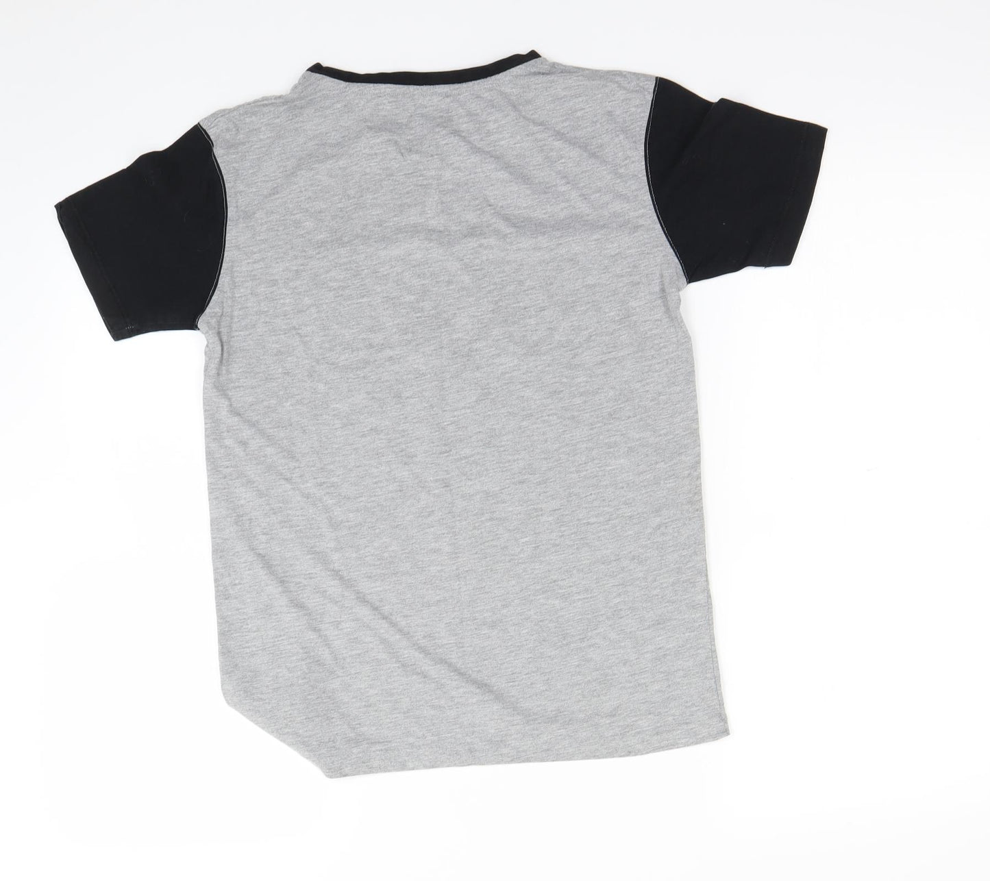 George Boys Grey   Basic T-Shirt Size 12 Years