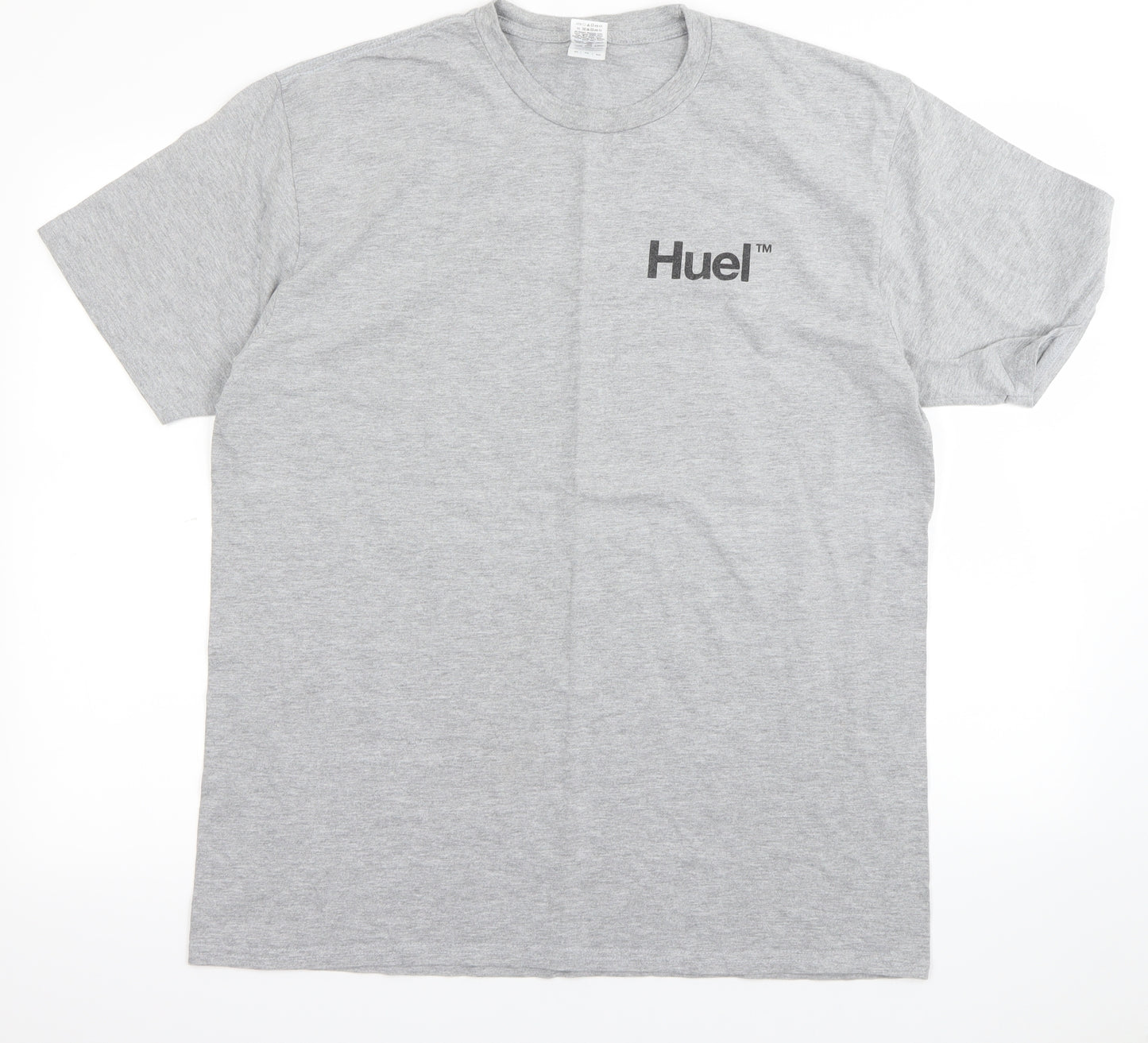 Gildan Mens Grey    T-Shirt Size XL