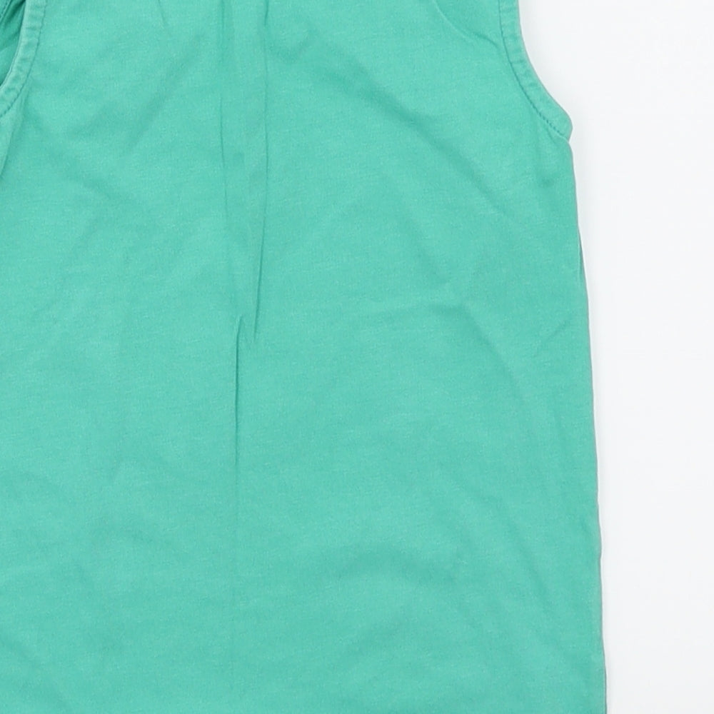F&F Girls Green   Basic Tank Size 4-5 Years  - Strawberry