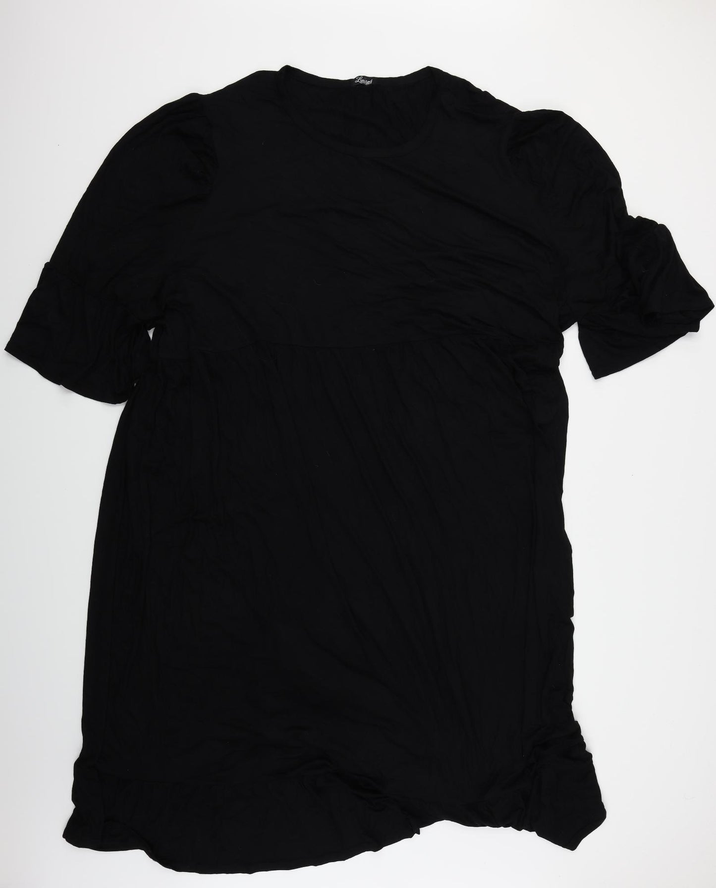 Yours Womens Black   Skater Dress  Size 34
