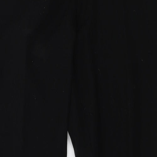 NEXT Womens Black   Trousers  Size 12 L28 in