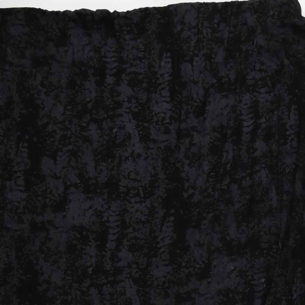 Very Womens Black   Maxi Skirt Size 34
