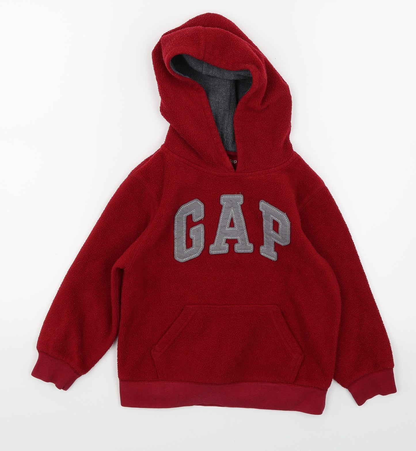 BabyGap Boys Red  Fleece Pullover Hoodie Size S