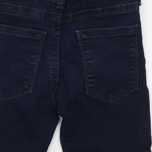 River Boys Blue  Denim Cargo Shorts Size 3-4 Years