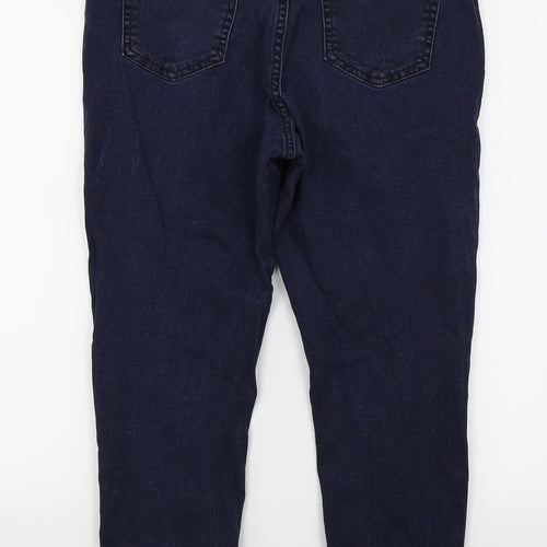 F&F Womens Blue  Denim Skinny Jeans Size 12 L24 in